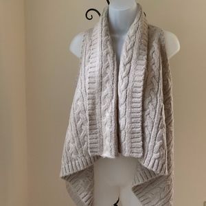 Loft Short Front- Long Back Sweater Vest